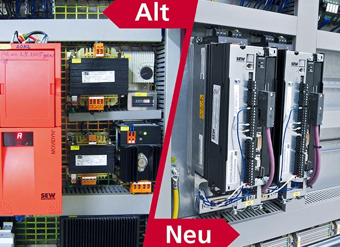 Modernisierung eines älteren Schaltschranks
